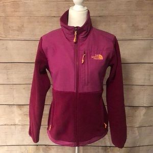 ❄️North Face Polartec hot pink fleece jacket ❄️